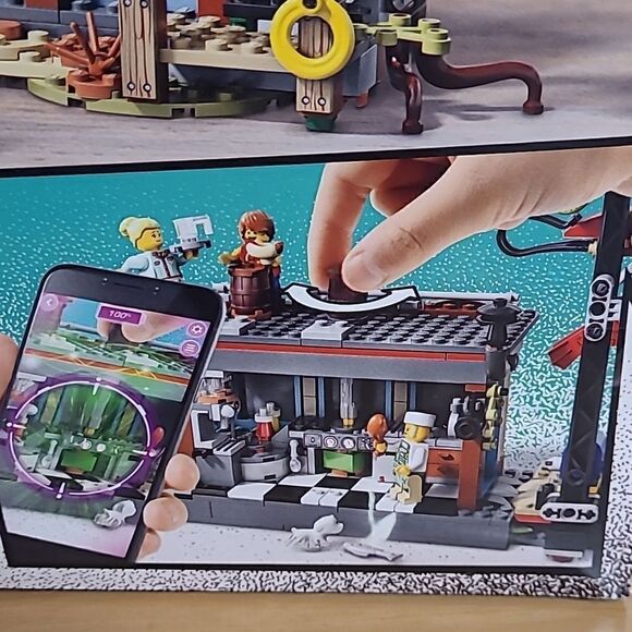 Lego 70422 Hidden Side Shrimp Shack Attack Set Sealed Retired - Picture 9 of 13